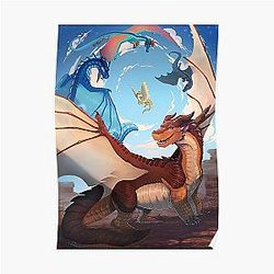 Wings of Fire - Clay und die Drachen des Schicksalsposters RB1509