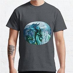 Wings of Fire - Royal SeaWings - Auklet, Tsunami, Turtle, Anemone Classic T-Shirt RB1509