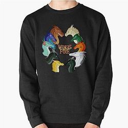 火Tシャツの翼Wings of Fire プルオーバースウェットシャツ RB1509