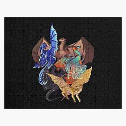 viele wings of fire Drachen schöne Kunst Puzzle RB1509
