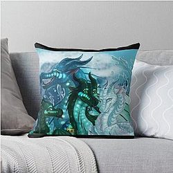 Wings of Fire - Royal SeaWings - Auklet, Tsunami, Schildkröte, Anemone Throw Kissen RB1509