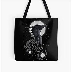 Darkstalker - Wings of Fire Alle über Druck Tote Bag RB1509