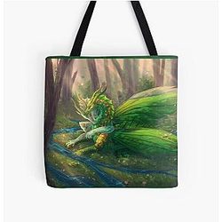 Wings of Fire - Sundew und Willow Alle über Druck Tote Bag RB1509