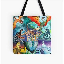 Flügel des Feuers alle Drachen Serie Alle über Druck Tote Bag RB1509