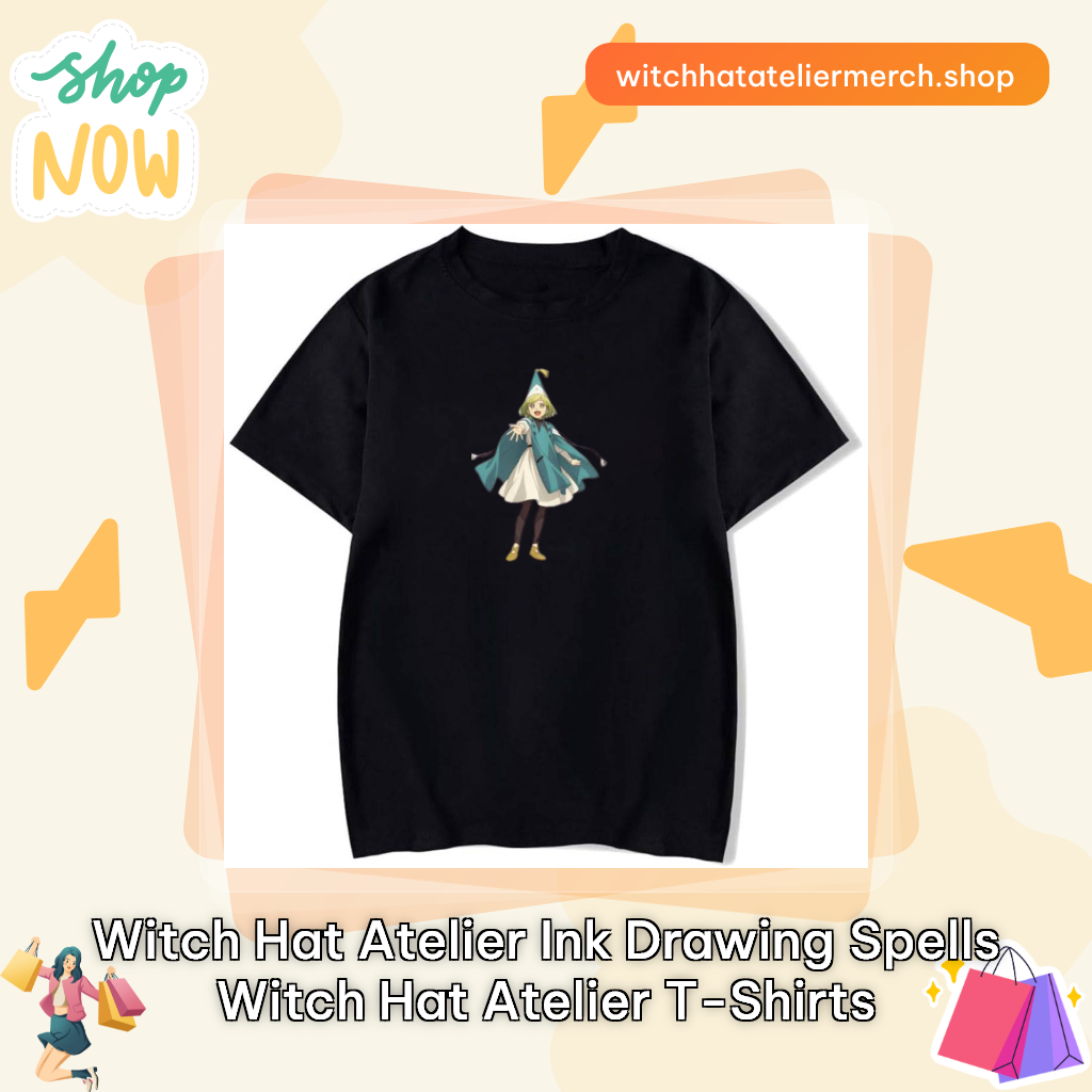 Witch Hat Atelier Ink Drawing spells Witch Hat Atelier T-Shirts