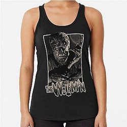 The Wolf Man Werewolf Racerback Tank Top