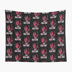 Vintage Wolf Man Movie Tapestry