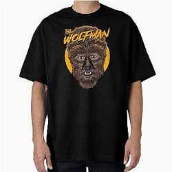 Vintage Oversized The Wolf Man T-Shirt