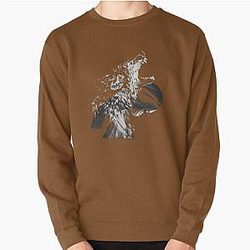 Wolf girl longing art sweatshirt