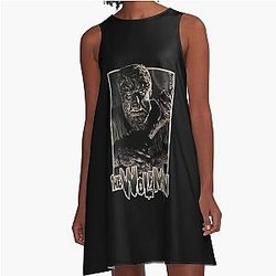 The Wolfman Werewolf A-Line Dress