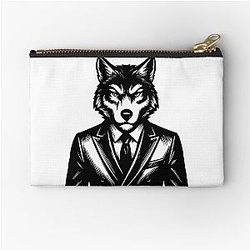 Wolf Man Zipper Pouch