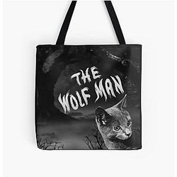 Lonnie the Wolf Man Tote Bag