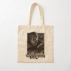 The Wolfman Wolf Man Werewolfni Trio Cotton Tote Bag