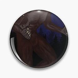 The Wolf Man Pin