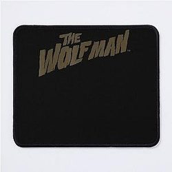 The Wolf Man Brown Mouse Pad