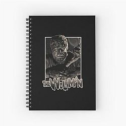 The Wolf Man Werewolf Spiral Notebook