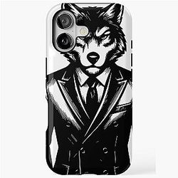 Wolf Man iPhone Case