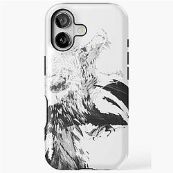 Wolf Man, Girl, Wolf, Longing, Art iPhone Case