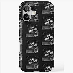 Lonnie the Wolf Man iPhone case