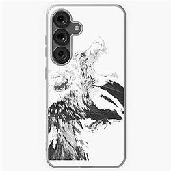 Wolf man wolf, Girl, Longing, Art Samsung Galaxy Soft Case