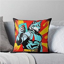 Meet Johnny the Wolfman Pillow