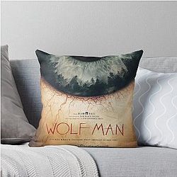 Wolf Man 2025 Throw Pillow