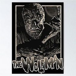 The Wolfman Werewolf Poster