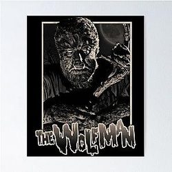 The Wolf Man Werewolf Trio Poster