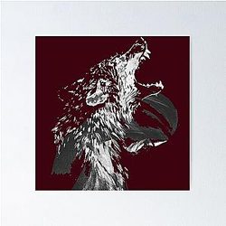 Wolf Girl, Wolf Longing, ArtPoster