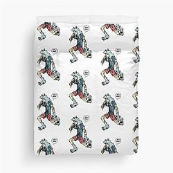 Wolf Man Duvet Cover