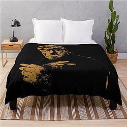 The Wolf Man Throw Blanket