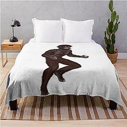 The Wolf Man Throw Blanket