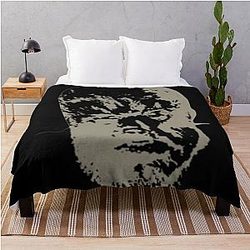 The Wolf Man Throw Blanket