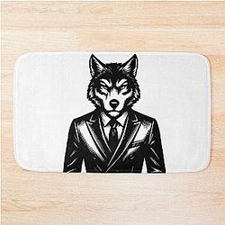 Wolf Man Bath Mat