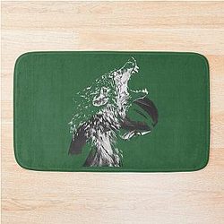 Wolf Man Gor Girl Wolf 
Longing Art Bath Mat