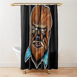 The Wolf Man Shower Curtain
