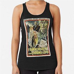 Frankenstein Meets the Wolf Man Tank Top