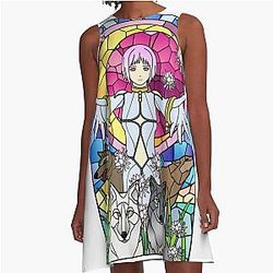 Wolf Rain A-Line Dress