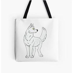 Kiba from Wolf's Rain Tote Bag