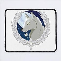Kiba Wolf's Rain Mousepad