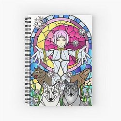 Wolf's Rain Spiral Notebook