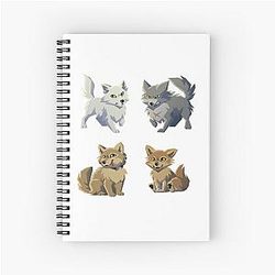 Wolf's Rain Spiral Notebook