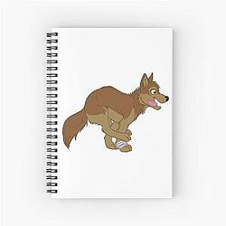 Toboe from Wolf's Rain Notebook