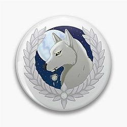 Kiba Wolf's Rain Pin