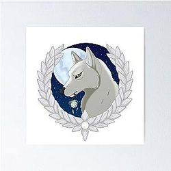Kiba Wolf's Rain Poster