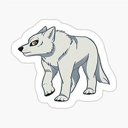 Wolf's Rain Kiba Sticker