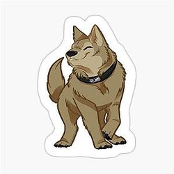 Wolf's Rain Hige Sticker