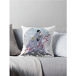 Wolf Rain Moonlight Throw Pillow