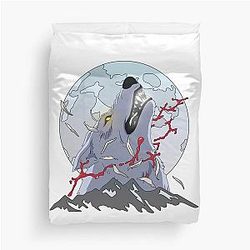 Wolf Rain Moonlight Duvet Cover