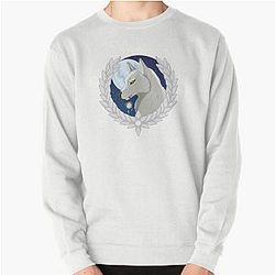Kiba Wolf Rain Pullover Sweatshirt